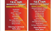 T.E.K Yapı Dekorasyon Ve Tesisat